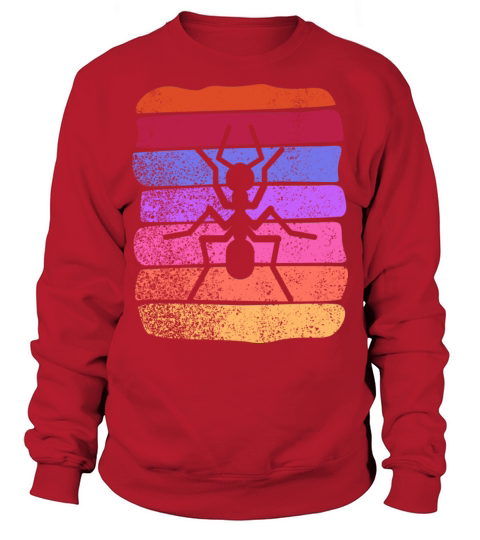 Funny Vintage Ant Keeping Sweatshirt Unisex
