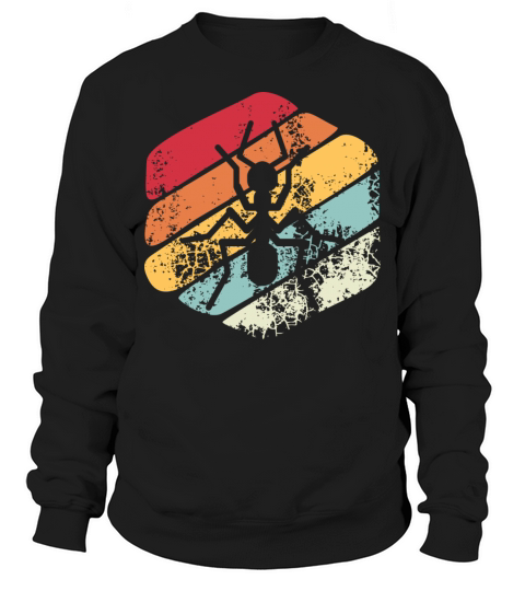 Vintage Ant Keeping Funny Sweatshirt Unisex