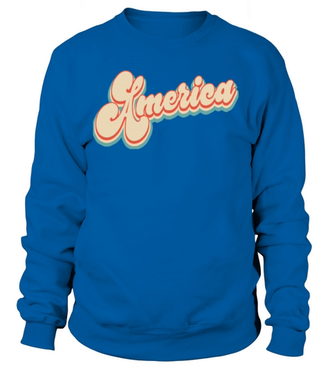 Vintage Classic America 4th of July Sweatshirt Unisex