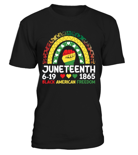 Freedom Celebrate Juneteenth Black History T-Shirt Unisex