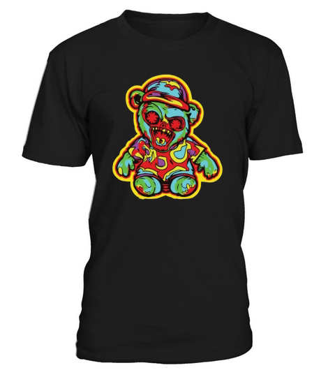 Horror Scary Bear Halloween Hannibal Bear T-Shirt Unisex