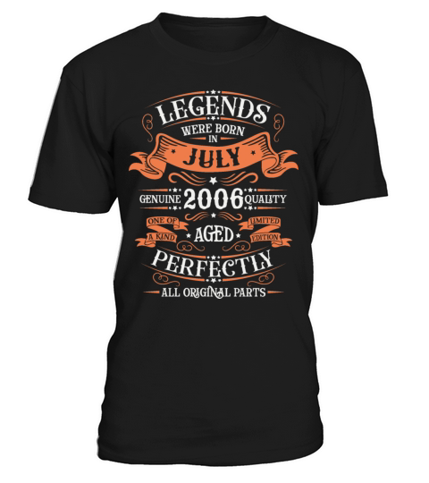 Legendary July 2006 Limited Edition Vintage T-Shirt Unisex