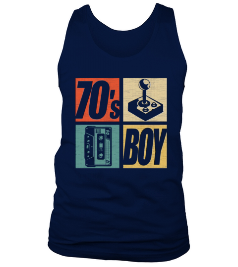 70s Boy 1970s Fashion 70 Theme Party Seventies Tank Top Unisex
