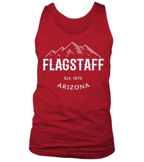 Retro Cool Flagstaff Arizona Mountains Vintage Tank Top Unisex