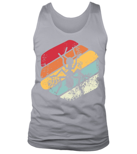 Vintage Ant Keeping Funny Tank Top Unisex