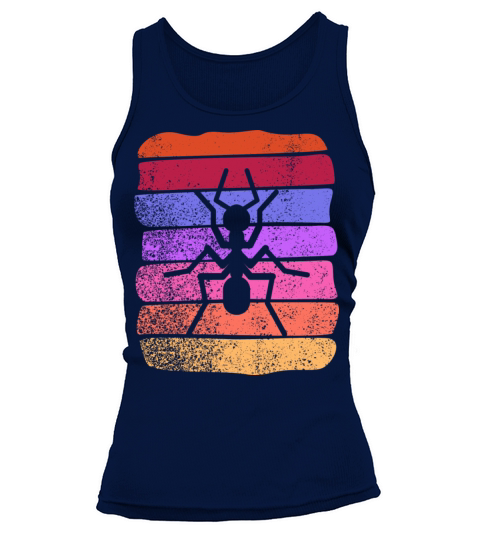 Funny Vintage Ant Keeping Tank top Woman