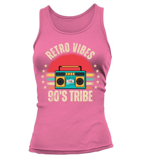 Vintage-Inspired 90s Retro Design Tank top Woman