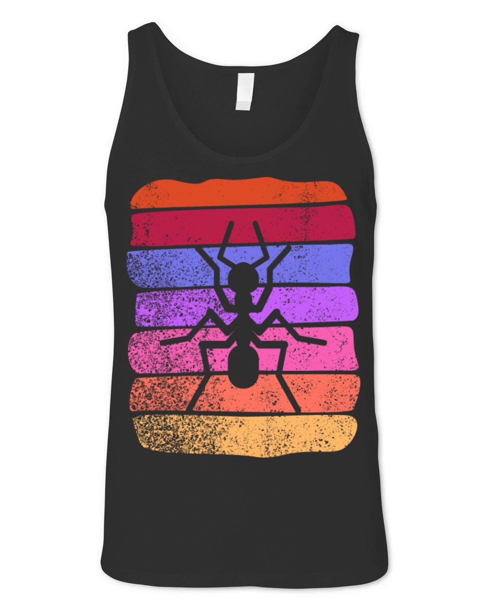 Funny Vintage Ant Keeping Unisex Jersey Tank