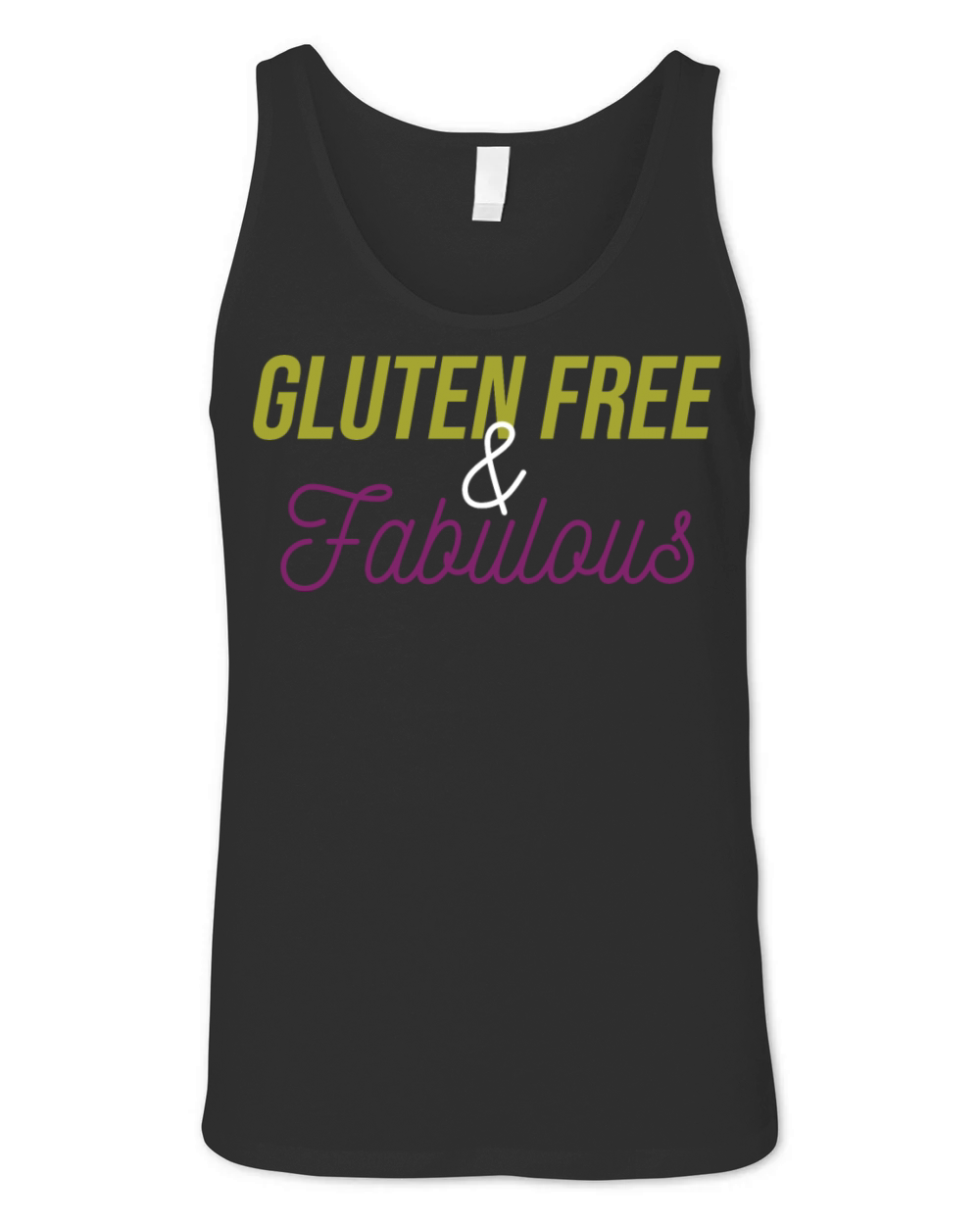 Gluten Free And Fabulous Unisex Jersey Tank
