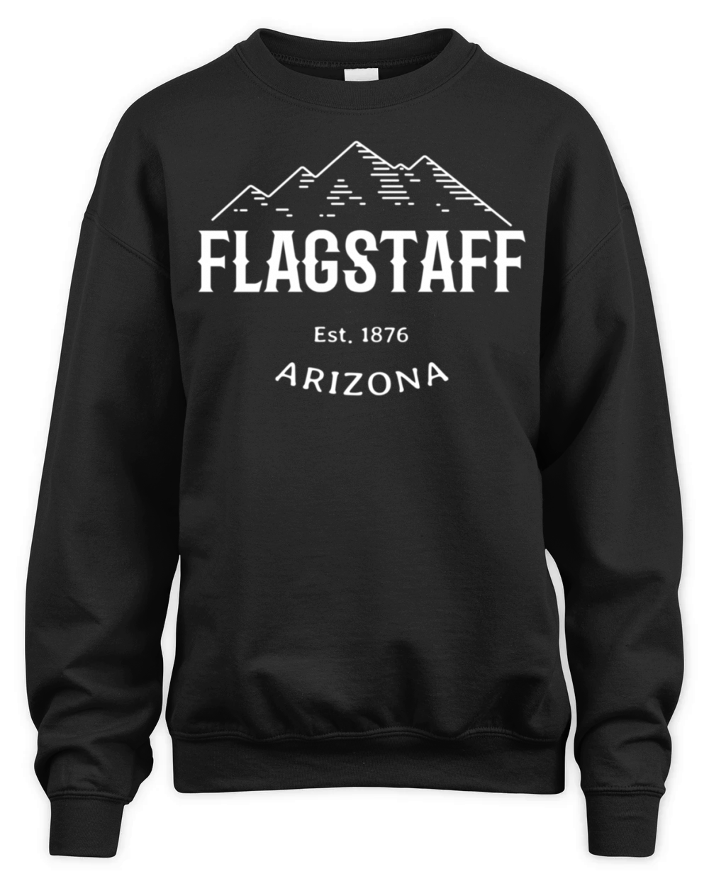 Retro Cool Flagstaff Arizona Mountains Vintage Unisex Premium Crewneck Sweatshirt