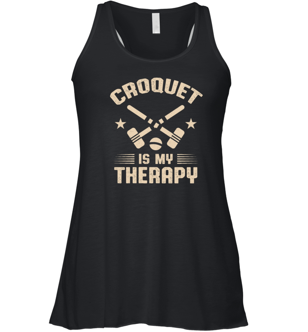 Croquet Is My Therapy Women's Flowy Tank Top