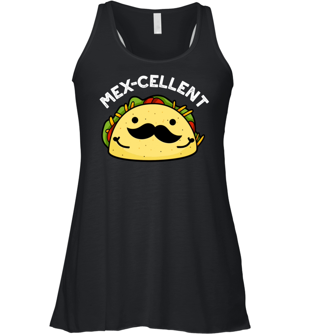 Mex Cellent Cute Excellent Taco Women's Flowy Tank Top
