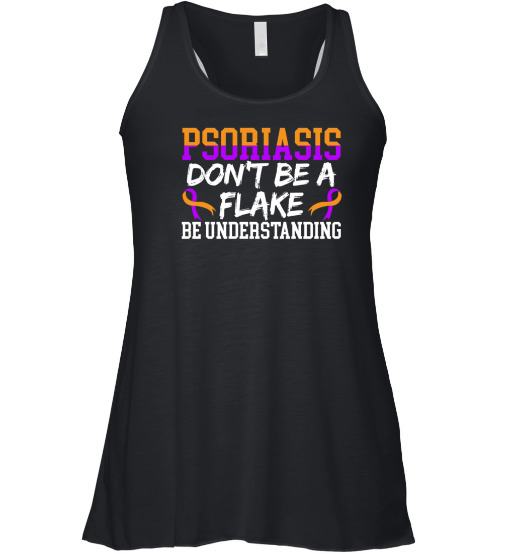 Psoriasis Warrior Skin Disease Psoriasis Awareness Women's Flowy Tank Top