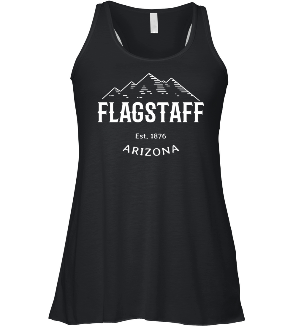 Retro Cool Flagstaff Arizona Mountains Vintage Women's Flowy Tank Top