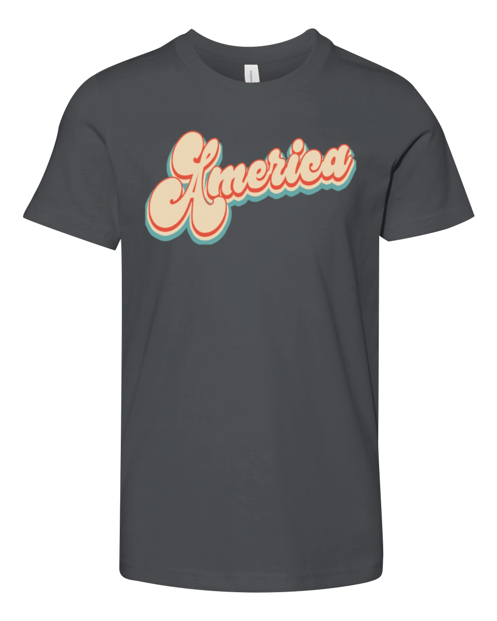 Vintage Classic America 4th of July Youth Unisex Jersey Tee