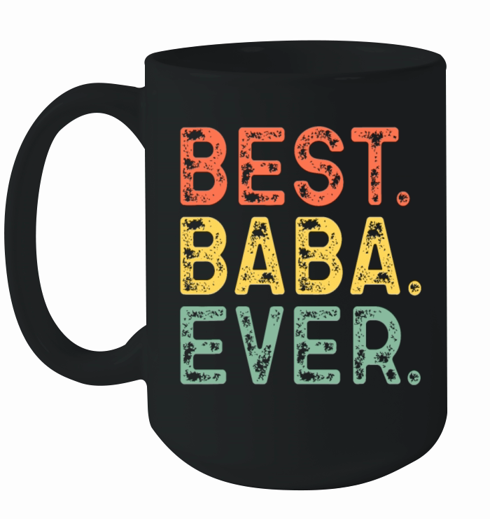Best Baba Ever Family Funny Vintage Retro Ceramic Mug