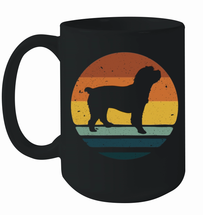 Cockapoo Vintage Retro Dog Mom Dad Gift Ceramic Mug