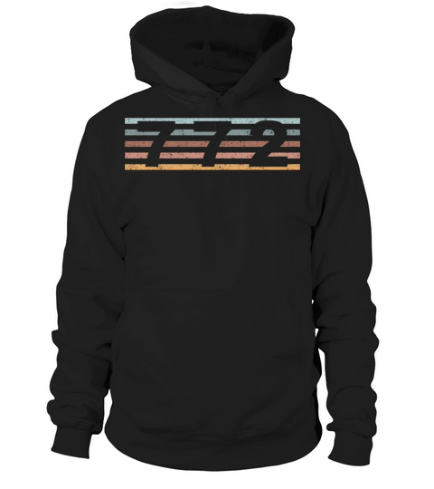 772 Area Code Retro Florida Port St Lucie Hoodie Unisex