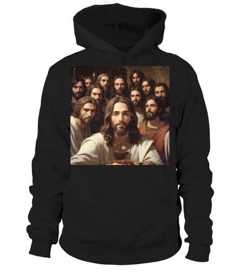 Jesus selfie with disciples Hoodie Unisex