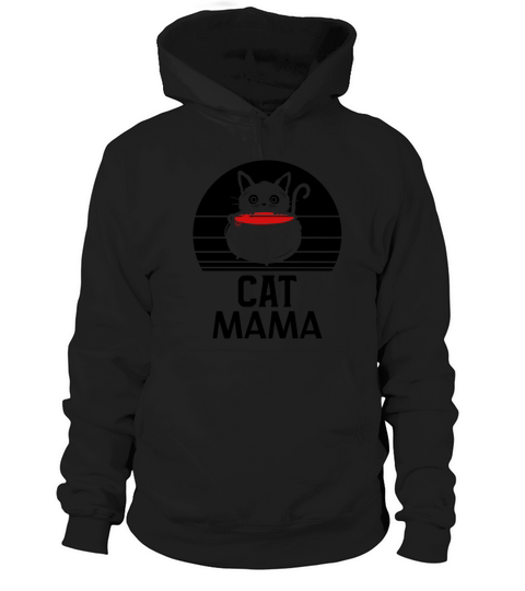 Retro Cat Daddy Vintage Eighties Style Cat Hoodie Unisex