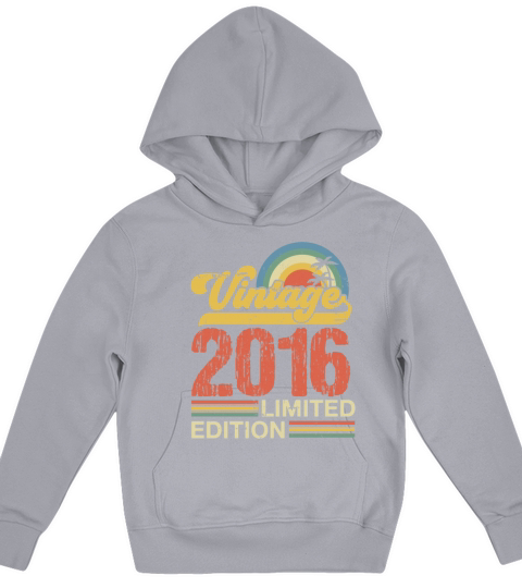Retro Vintage 2016 Limited Edition Kids Hoodie