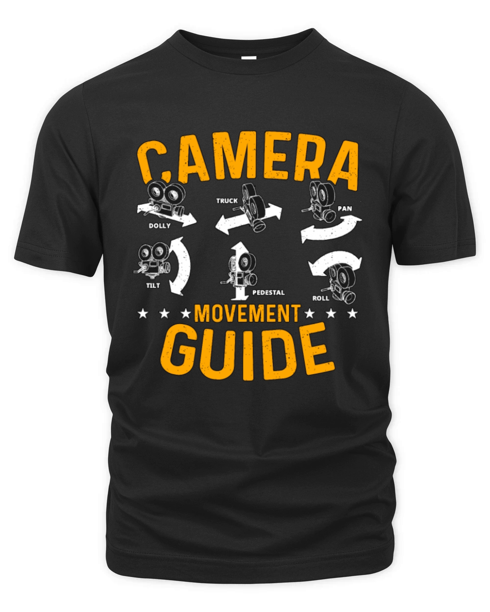 Camera Operator Camera Movement Guide Video Shoots Organic Unisex T-shirt