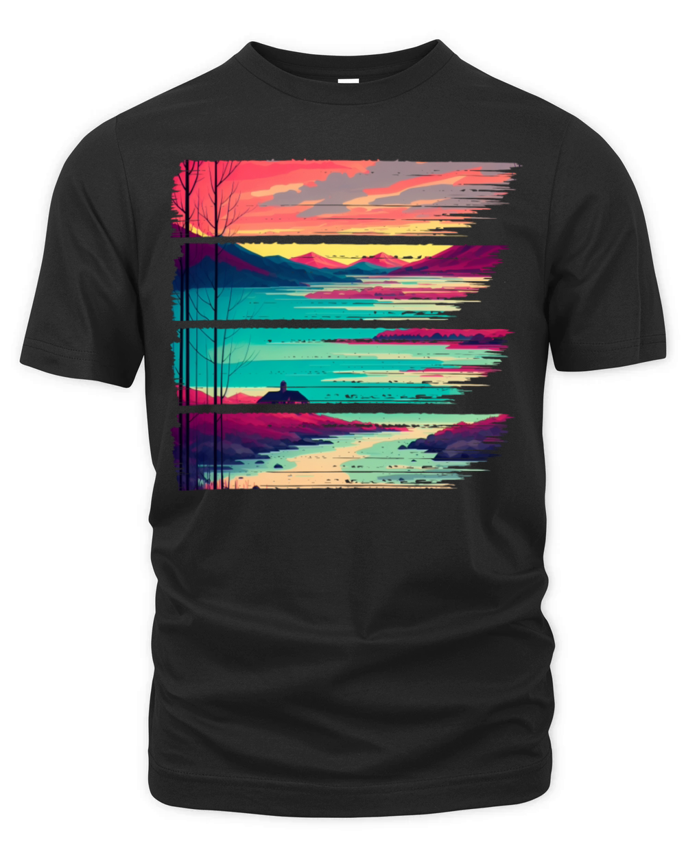 Clours of Sunset Organic Unisex T-shirt