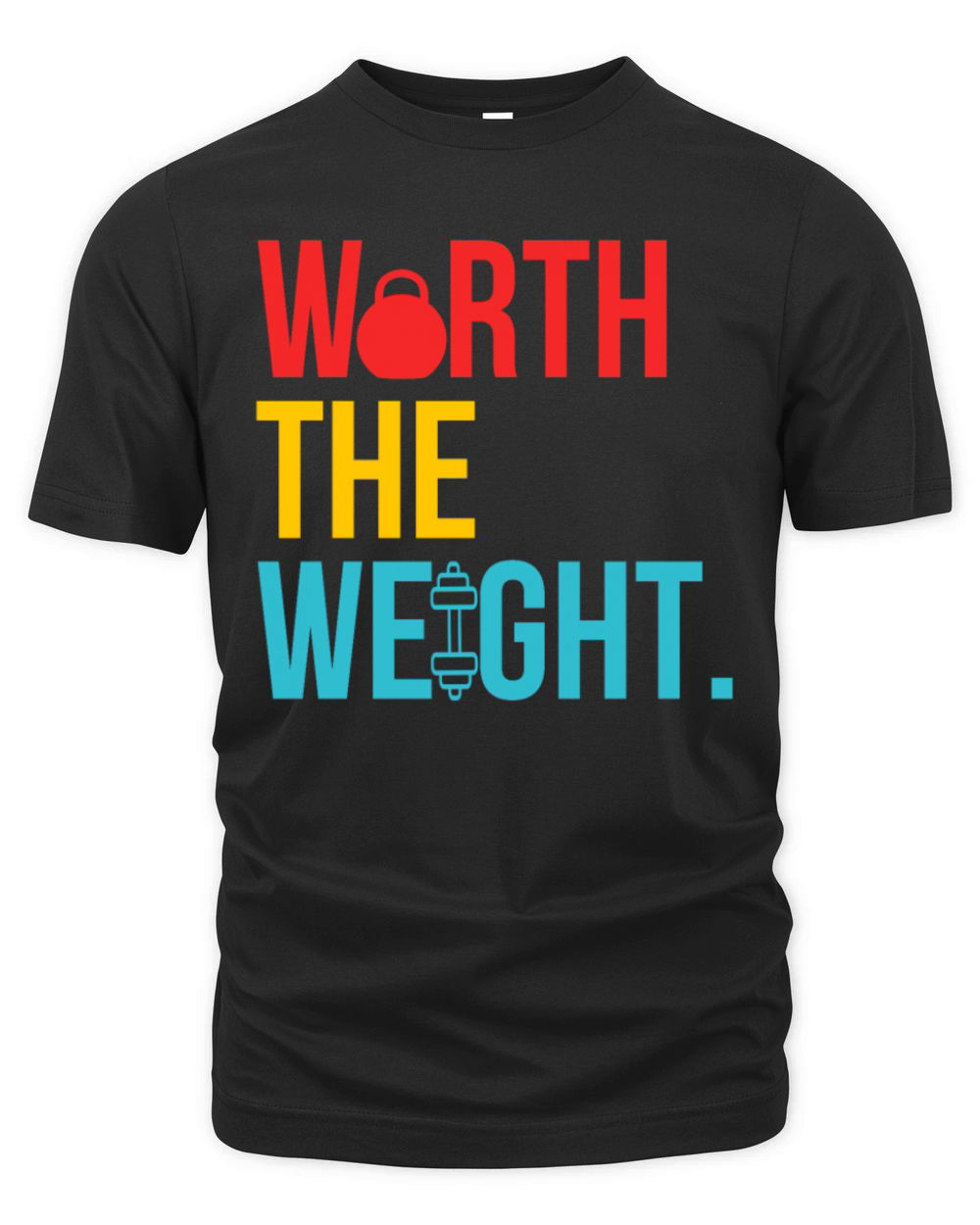 Worth The Weight Gymer Organic Unisex T-shirt