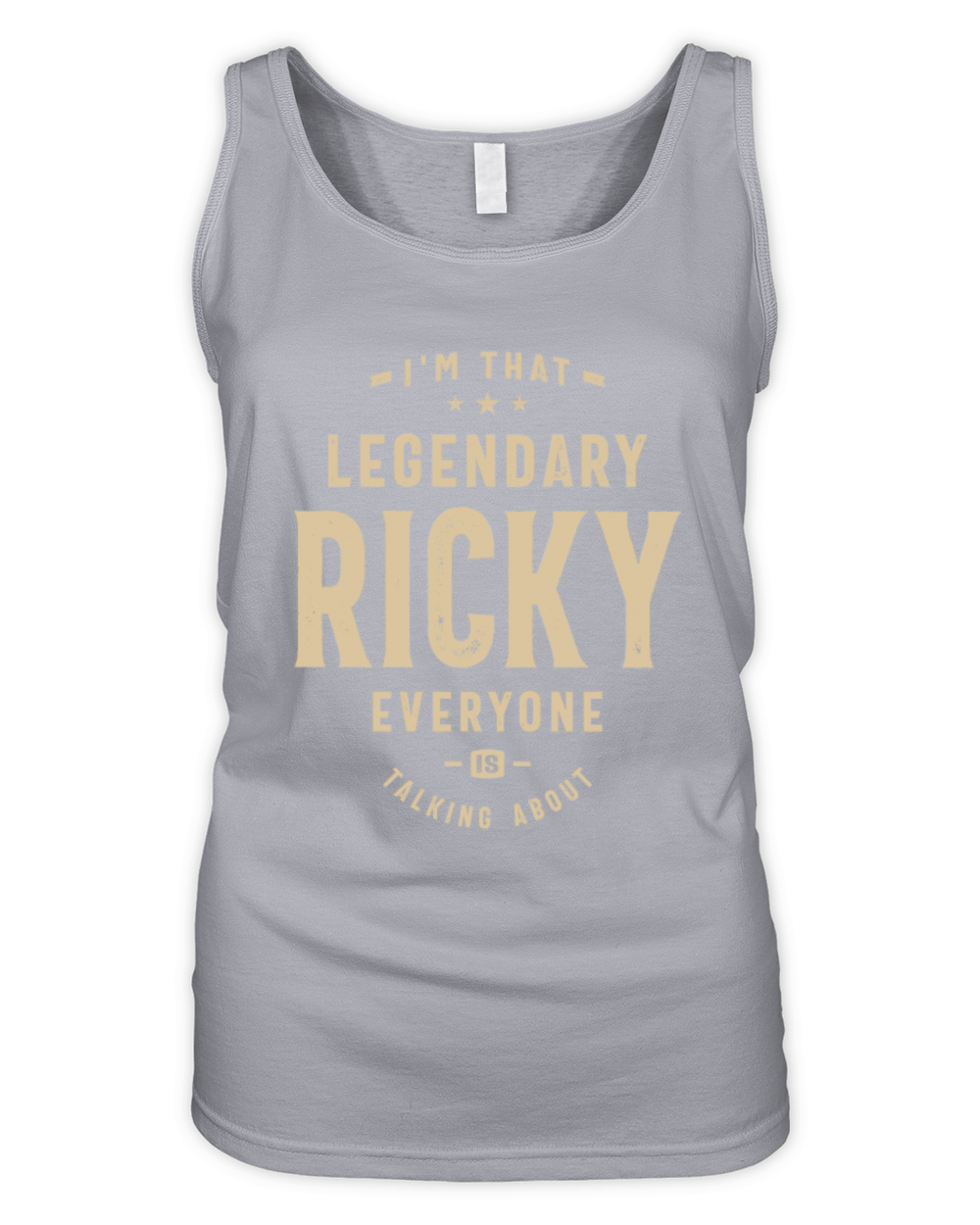 Im That Legendary Ricky Organic Women's Tank Top