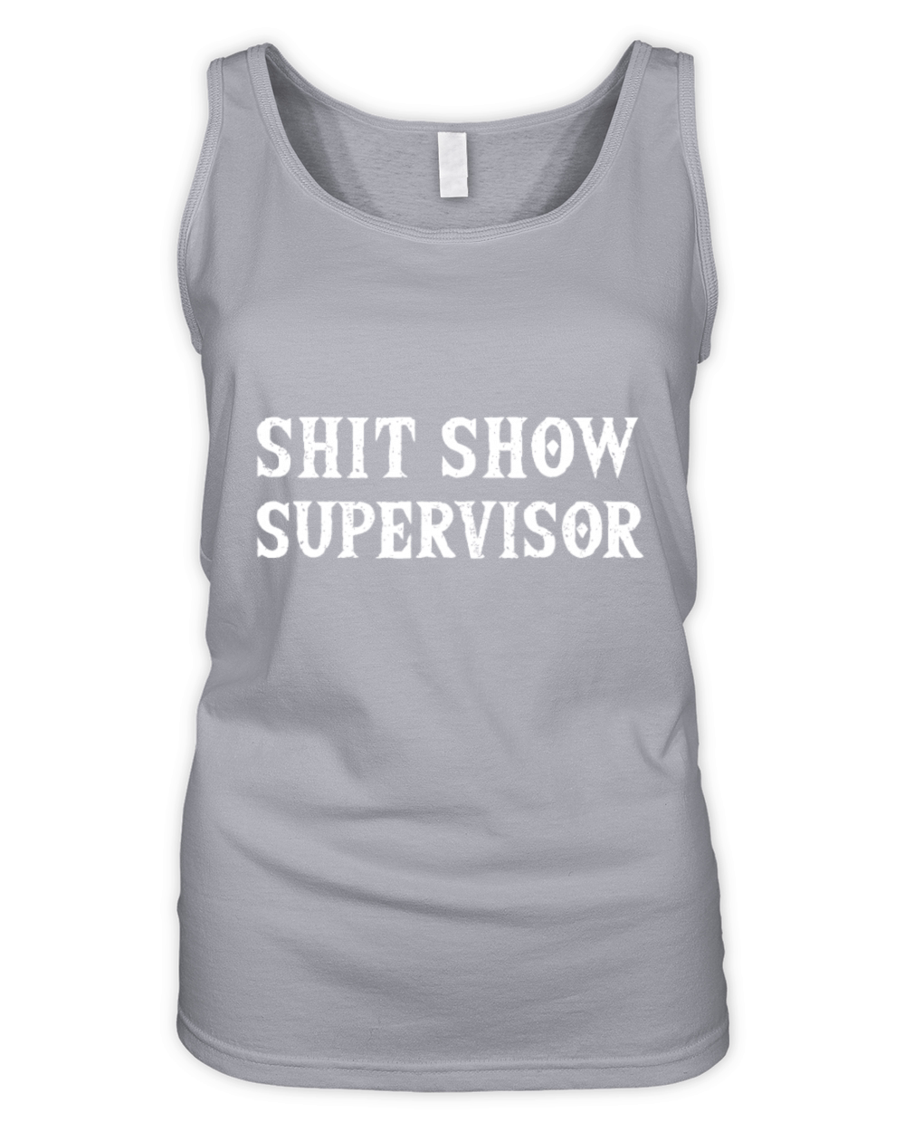 Shit Show Supervisor Funny Mom Boss Manager Teache Organic Women's Tank Top