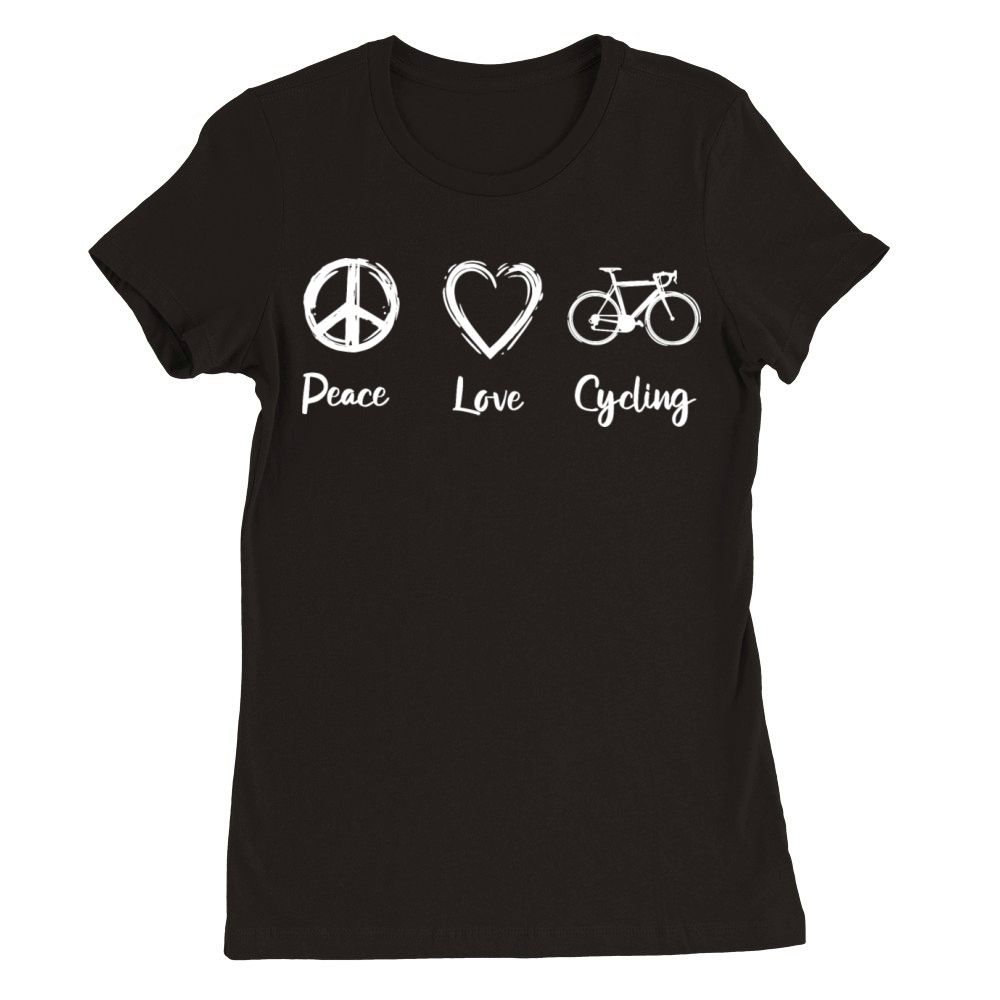 Cyclist Life Premium Womens Crewneck T-shirt
