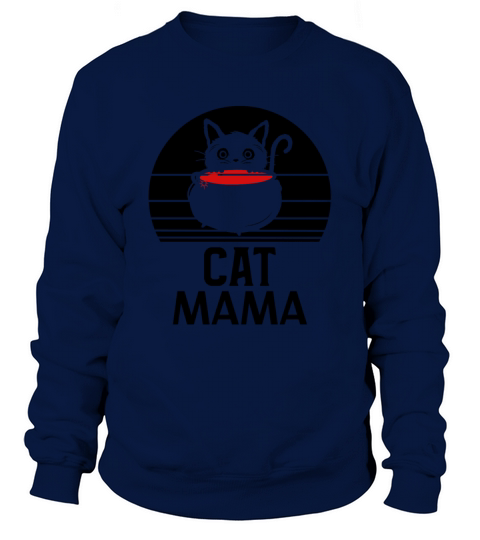 Retro Cat Daddy Vintage Eighties Style Cat Sweatshirt Unisex
