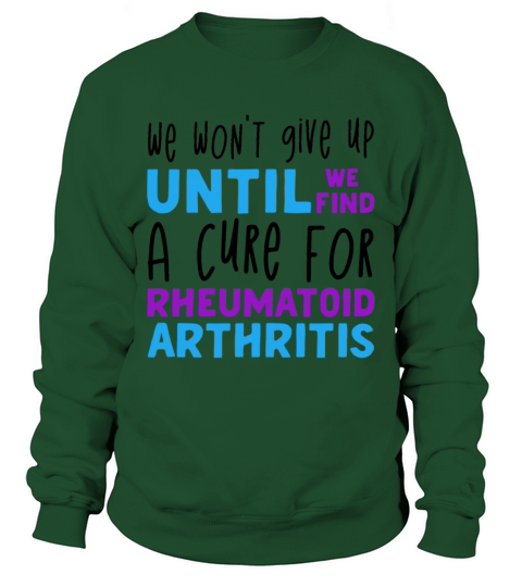 Rheumatoid Arthritis Cant Defeat Me Im Stronger Sweatshirt Unisex