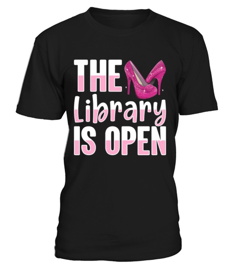 Pride The Library Is Open Drag Queen T-Shirt Unisex