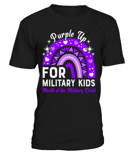 Purple Up For Military Month Of The Military Child T-Shirt Unisex
