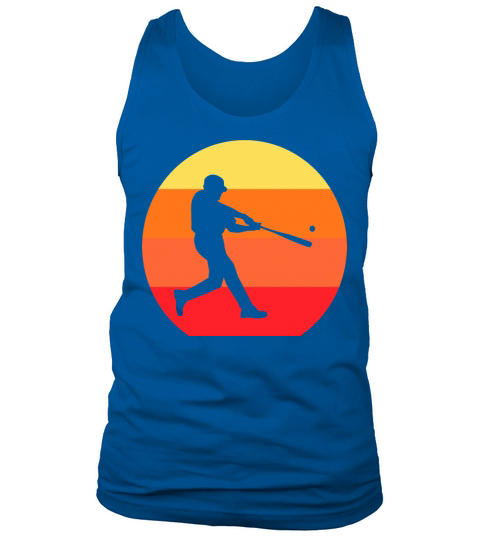 Baseball Shirt - Vintage Retro Baseball Player Tank Top Unisex