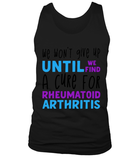 Rheumatoid Arthritis Cant Defeat Me Im Stronger Tank Top Unisex