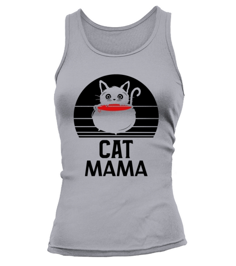 Retro Cat Daddy Vintage Eighties Style Cat Tank top Woman