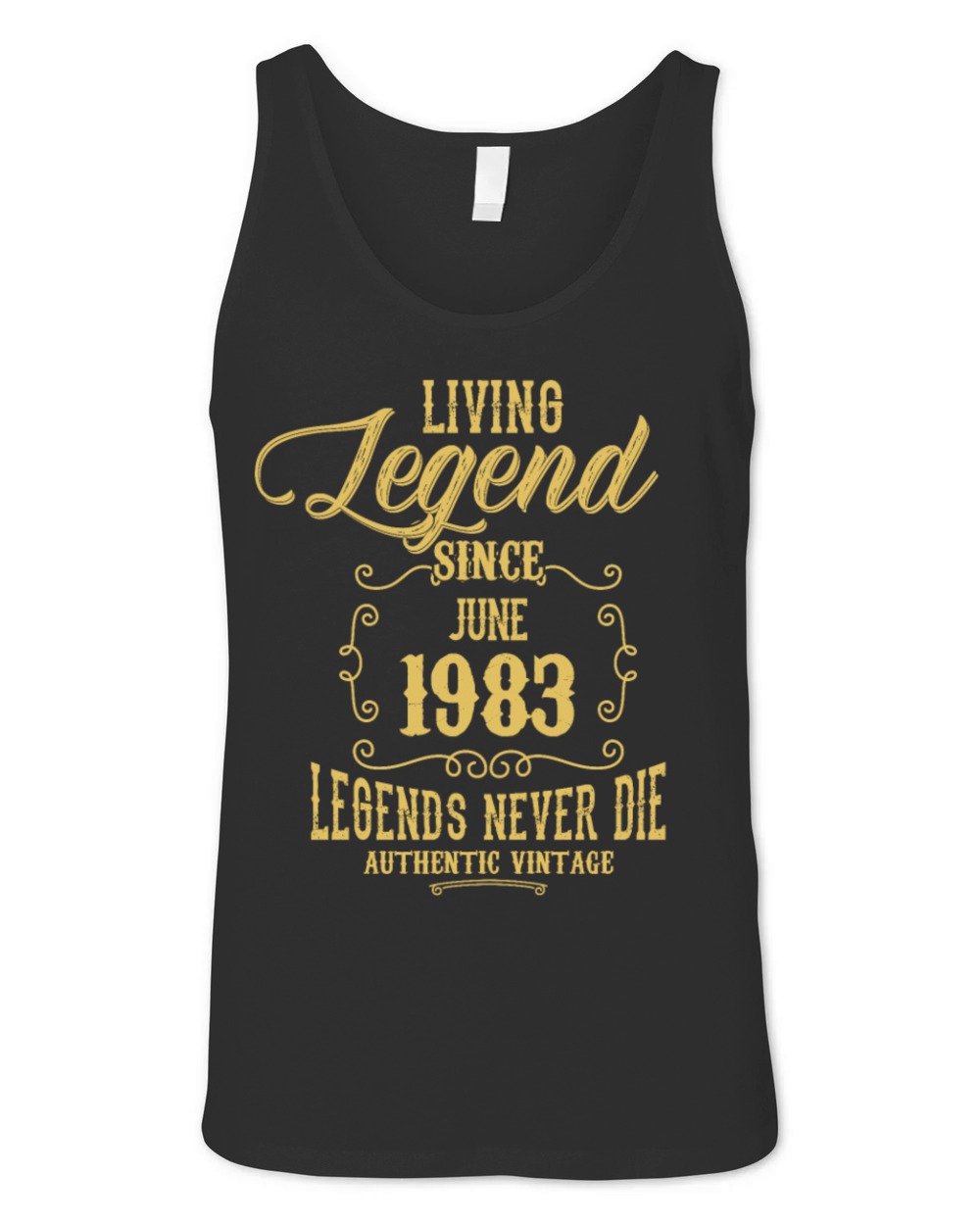 Living Legend since June 1970 Unisex Jersey Tank