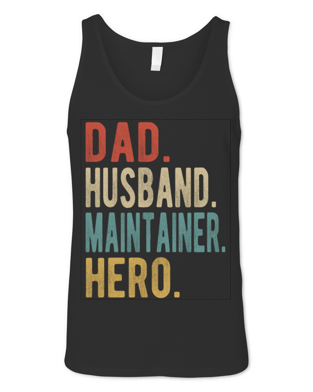 Maintainer Dad Husband Hero Unisex Jersey Tank