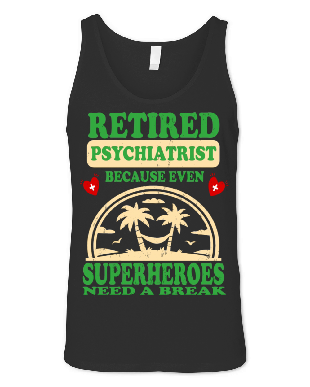 Retired Doctor Healthcare Professional Unisex Jersey Tank