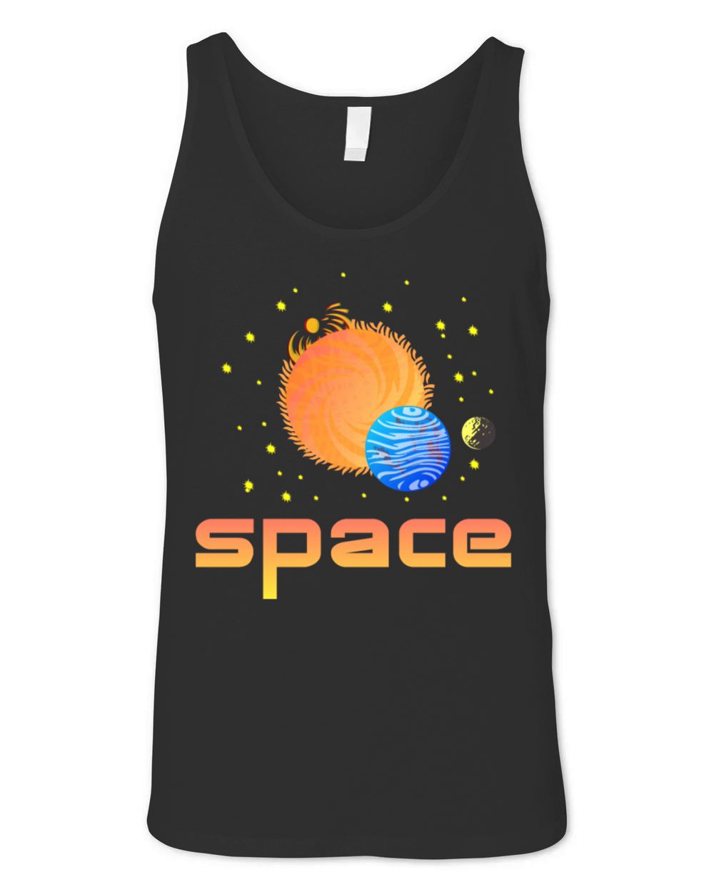 space Unisex Jersey Tank
