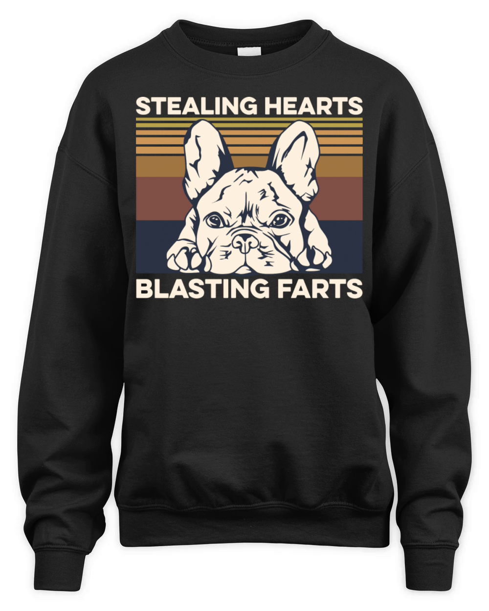 Stealing Hearts Blasting Farts Quote For A Unisex Premium Crewneck Sweatshirt