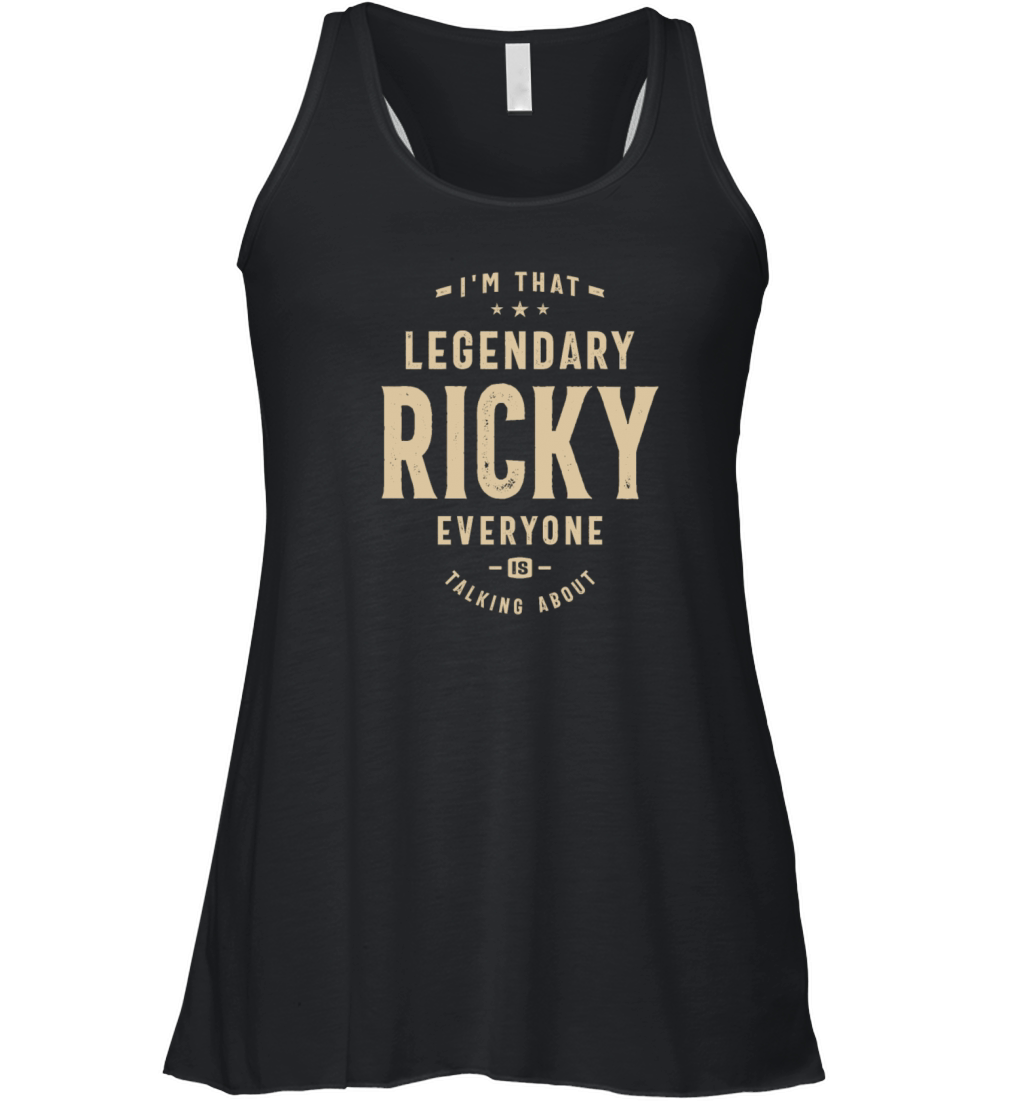 Im That Legendary Ricky Women's Flowy Tank Top