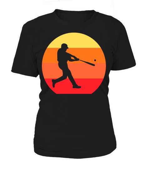 Baseball Shirt - Vintage Retro Baseball Player Women's T-Shirt