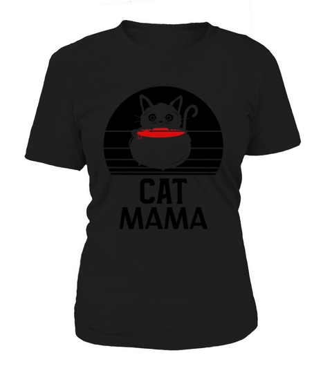 Retro Cat Daddy Vintage Eighties Style Cat Women's T-Shirt