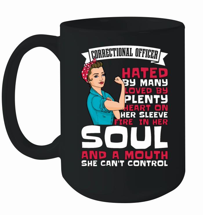Correctional Officer Hated By Many Prison Guard Ceramic Mug