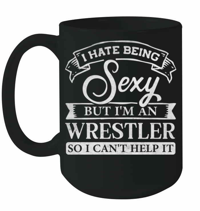 Vintage Wrestling With A Funny Quote Sayings Ceramic Mug