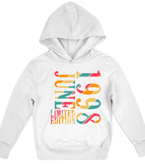 June 1998 vintage birthday gift 25 years Kids Hoodie
