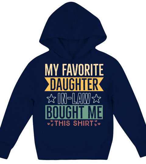 Proud mother In Law Funny Mother-in-law Vintage Kids Hoodie